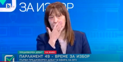 Филиз Хюсменова едва не припадна в ефира на Би Ти Ви (ВИДЕО)