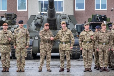 Британската армия обяви днес откриването на военна база в Далечния