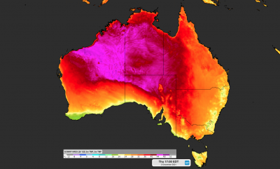 Живакът в Австралия удари рекордните 40 градуса