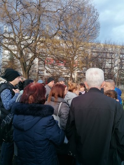 Еко протест срещу Петьо Блъсков затапи бул. "Г. М. Димитров"