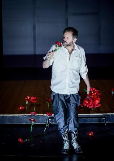 Санчо Финци се среща със зрителите след премиерата си в Народния театър