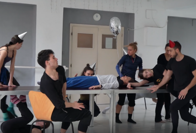 Балет "Арабеск" танцува "Момичето и смъртта“ в Музикалния театър