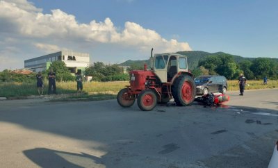 Пострадалият при катастрофата на пътя между Каменово и Кубрат моторист