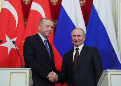 Ердоган очаква Путин в Турция през април