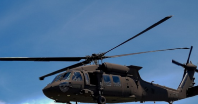 Два хеликоптера Блекхоук от състава на 101 ва въздушнодесантна дивизия на
