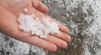 Силна градушка удари село Червенци в община Вълчидол  Варненска област   Ледените