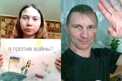 Руснакът, осъден на 2 години за антивоенна рисунка на дъщеря му, е избягал