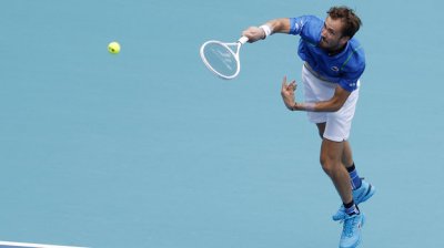 Руският тенисист Даниил Медведев е много доволен от формата си