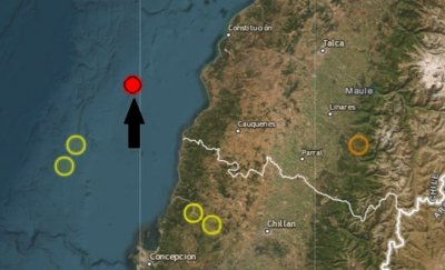 Земетресение с магнитуд 6 3 по Рихтер е регистрирано в Чили
