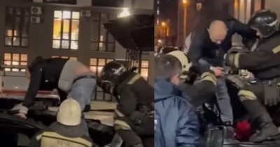 Пиян руснак пя след падане от 19 ия етаж Мъжът се приземил върху паркиран джип