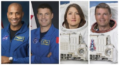 НАСА представи днес четиримата астронавти които ще летят до Луната