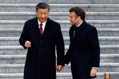Френският президент Еманюел Макрон заяви на китайския си колега Си