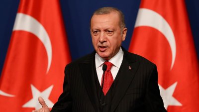 Турският президент Реджеп Тайип Ердоган заяви че в предизборните проучвания