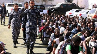 Либия залови близо 500 мигранти 