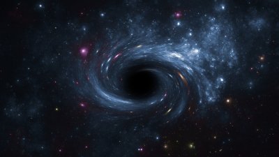 Телескопът „Хъбъл” откри свръхмасивна черна дупка