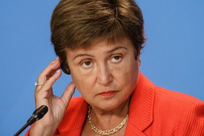 Управляващият директор на Международния валутен фонд МВФ Кристалина Георгиева предупреди