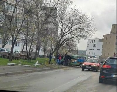 Жена пострада при катастрофа в столичния квартал „Люлин“