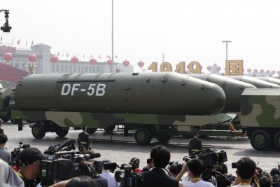 Китай предприема най голямото разширяване на своя ядрен арсенал  като модернизира ядрената