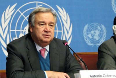 Генералният секретар на ООН Антониу Гутериш заяви че не вижда непосредствена