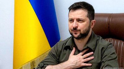 В Деня на Европа продължават военните действия в Украйна Президентът