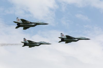 Самолети МиГ 29 ще прелетят над град Пловдив на 5 и