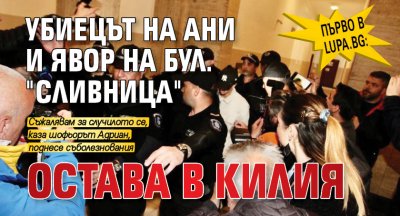 Първо в Lupa.bg: Убиецът на Ани и Явор на бул. "Сливница" остава в килия