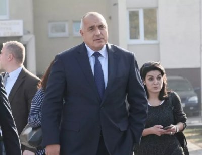 Лидерът на ГЕРБ Бойко Борисов пристигна в Софийската градска прокуратура СГП на