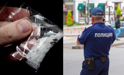 Криминален тип изхвърли пет пликчета с наркотици през прозореца на кола, пред очите на полицаи