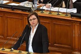 Соцлидерката Корнелия Нинова отново изостри тона от парламентарната трибуна Тя
