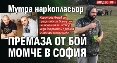 Мутра наркопласьор премаза от бой момче в София (Видео 18+)