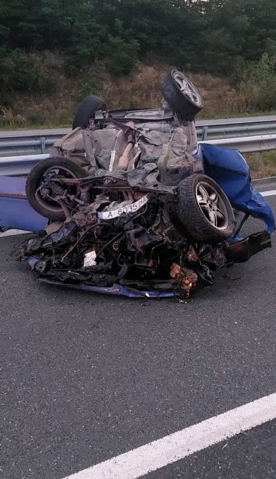 Тежка катастрофа е станала днес рано сутринта на автомагистрала Тракия