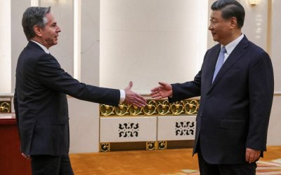 Държавният секретар на САЩ Антъни Блинкен бе приет в Пекин