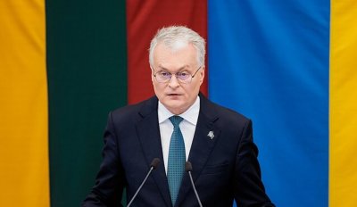 Литовският президент пристигна в Киев