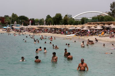 Гражданска защита в Гърция предупреждава за опасно високи температури до