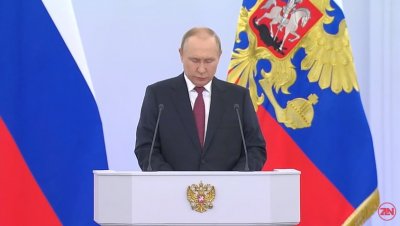 Президентът Владимир Путин заяви че потенциалът за конфликти в света