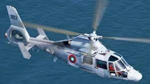 Вертолет от морската вертолетна авиобаза Чайка е извършил планирани полети