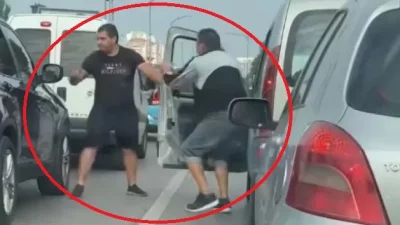 Шофьори се бият на столичния булевард  Сливница Клипът е заснет