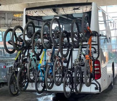 Поставиха рамка за велосипеди на автобусите за Витоша