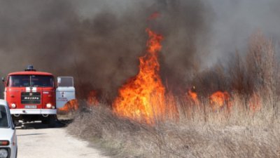 Общо 132 пожара са загасени в страната за изминалото денонощие