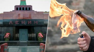 Мъж опита да подпали мавзолея на Ленин