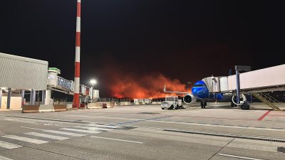 Горски пожари затвориха летището в Палермо
