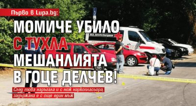 Първо в Lupa.bg: Момиче убило с тухла Мешанлията в Гоце Делчев!