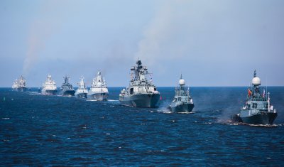 Руски военноморски учения в Балтийско море