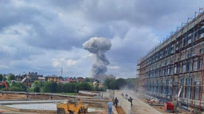 35 са ранените при взрива в Подмосковието, не бил дрон