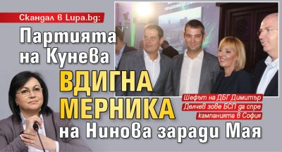 Скандал в Lupa.bg: Партията на Кунева вдигна мерника на Нинова заради Мая 