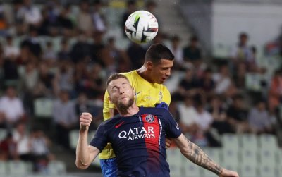 Нападателят на Ал Насър Кристиано Роналдо се прекръсти след гол