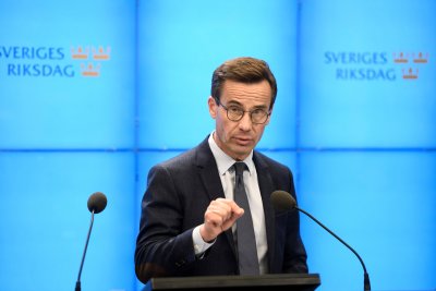 Премиерът Улф Кристершон заяви че Швеция е предотвратила планирани терористични