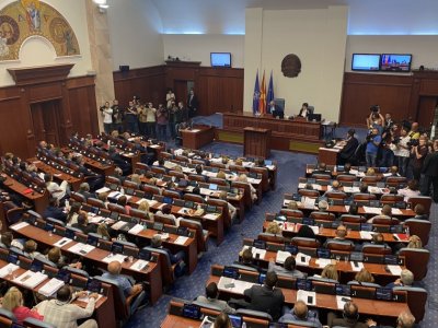Без резултат приключи първото заседание на парламента на Република Северна