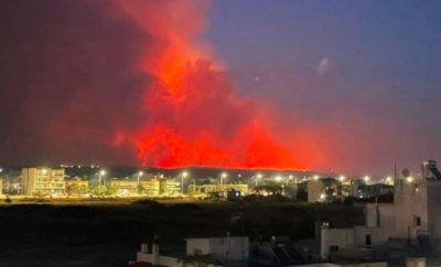 Александруполис обяви бедствено положение заради пожарите