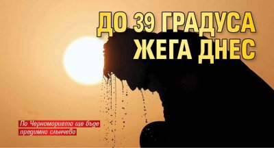 До 39 градуса жега днес